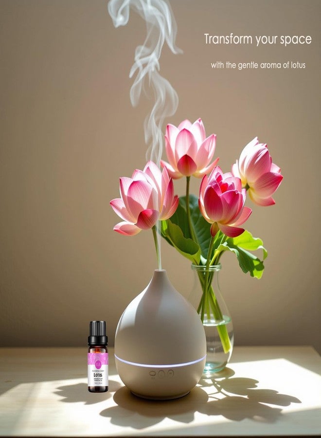 Rainbow Abby 2-Pack Lotus Essential Oil 100% Pure Oganic Plant Natrual Flower Essential Oil for Diffuser Massage Skin Care - 2x10ML - Image 2
