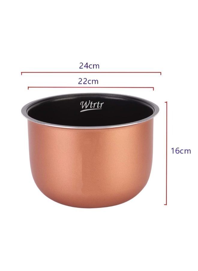 Wtrtr Non-stick Replacement Inner Pot for Electric Pressure Cooker 16-24cm - Image 2