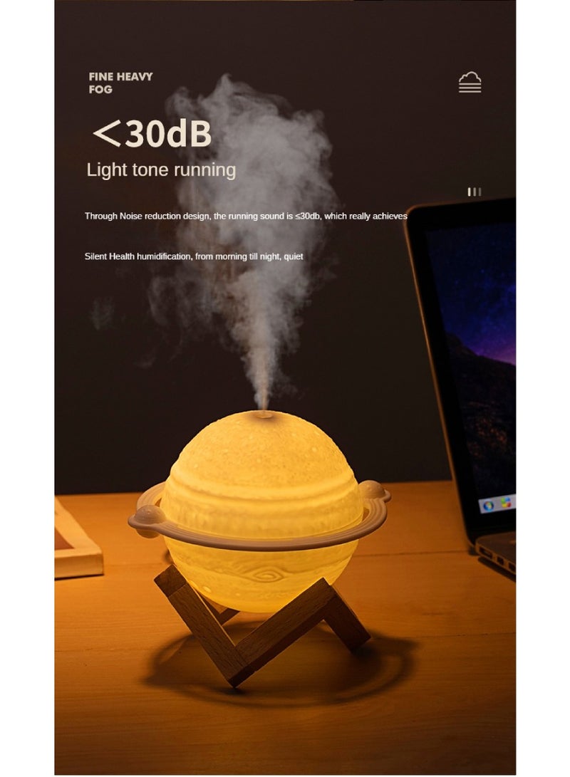 DIGI CORE 2in1 USB Night Light And Aromatherapy Diffuser LED Light With Stand Ideal For Kids Friends And Lovers-Elevate Bedroom Ambiance Relieve Asthma Freshen The Air With Gentle Mist 200ml - Image 1