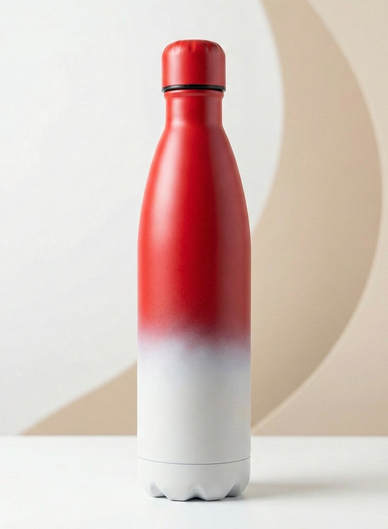 أو جي إس زجاجة مياه استانلس ستيل عازلة للبرودة 24 ساعة والحرارة 12 ساعة – أنيقة، محكمة الإغلاق وسهلة الحمل - Image 1