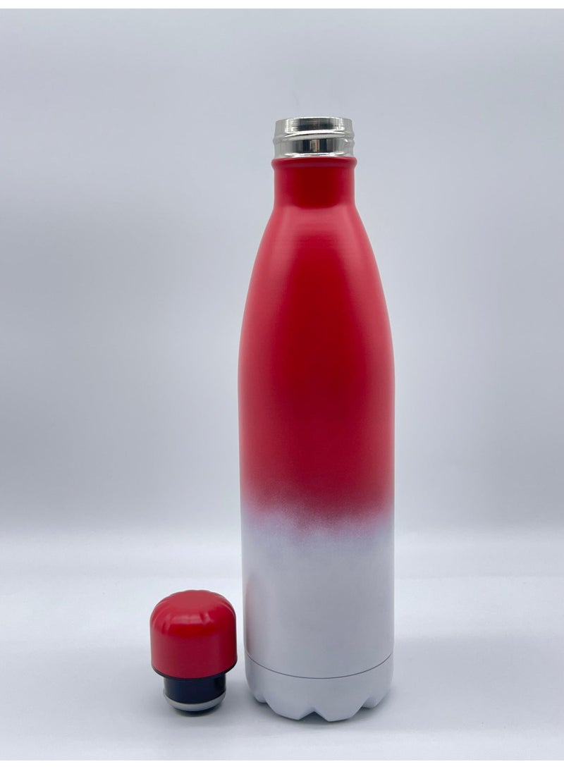 أو جي إس زجاجة مياه استانلس ستيل عازلة للبرودة 24 ساعة والحرارة 12 ساعة – أنيقة، محكمة الإغلاق وسهلة الحمل - Image 3