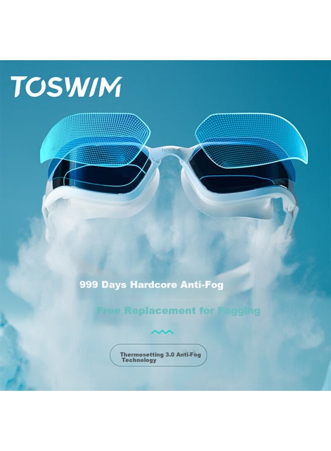 Toswim Anti-fog Waterproof Comfortable Hd Swimming Goggles Uni Training Compeive Eyewear - Image 3