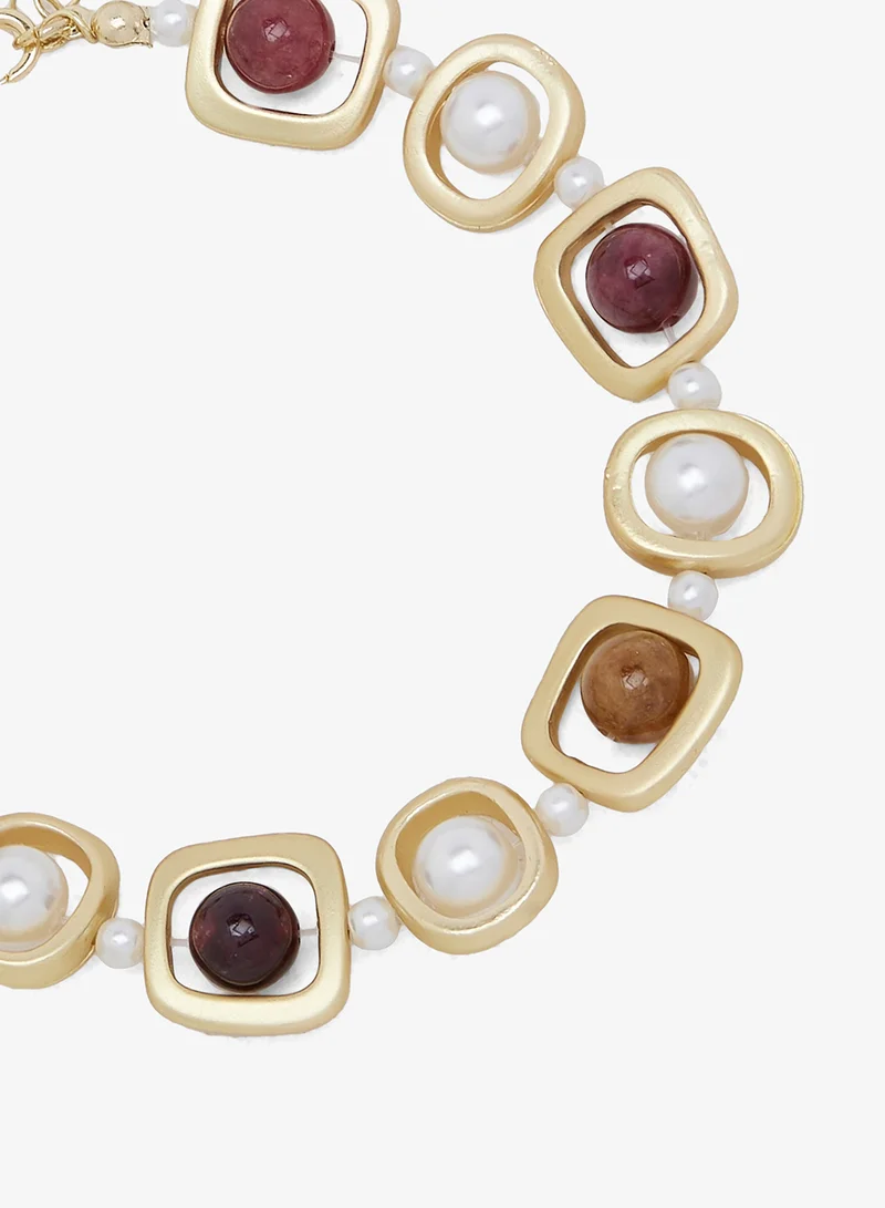 ايلا Multicolor Jewel Tone Bracelet