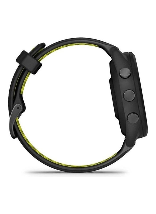جارمين Forerunner 265S - 42 مم - عمر بطارية يصل إلى 24 ساعة في وضع GPS - شاشة Amoled مقاس 1.1 بوصة، مقاومة للخدش، زجاج Corning® Gorilla® 3، مراقب معدل ضربات القلب، تتبع الإجهاد، حفظ الموسيقى على الجهاز، ميزات GPS وتشغيل متقدمة، موسيقى على معصمك، متوافق مع iOS وأندرويد - Image 3