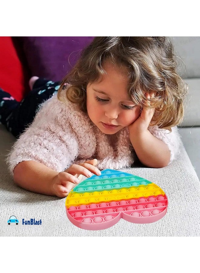 FunBlast Pop It - Popit Game, Poppet for Kids, Pop It Toy, Pop It Toys for Kids, Pop It Fidget Toy, Pop It Big, Pop It for Girls, Pop It for Boys, Unicorn Pop It, Stress Relief Toys (Pack of 2 Pcs) - Image 4