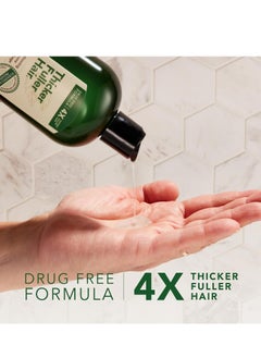 Thicker Fuller Hair Thicker Fuller Hair 2-in-1 Thickening Shampoo and Conditioner for Men - Shampoo for Thinning Hair - Hydrating Shampoo with Aloe Leaf Juice - 12 oz  - Image 3
