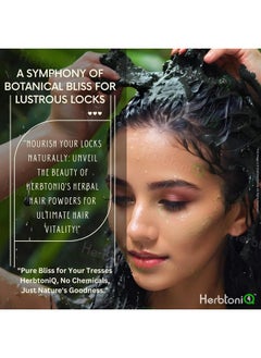 Herbtoniq Herbal Hair Mask Powder Mini Pack - 16 Herbs Powders For Hair Growth And Scalp Health Hair Pack - 40G Each (640 Grams), Multicolor  - Image 1