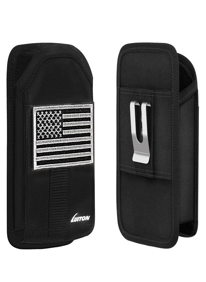 LUITON Zebra TC77 TC70 Scanner Holster Carrying Case Pouch Compatible with Zebra TC75x, TC75, TC70x, TC70, TC72, TC77 Handheld Barcode Touch Mobile Computer,Scanner Case Holder with Metal Clip and Belt Loops - Image 1