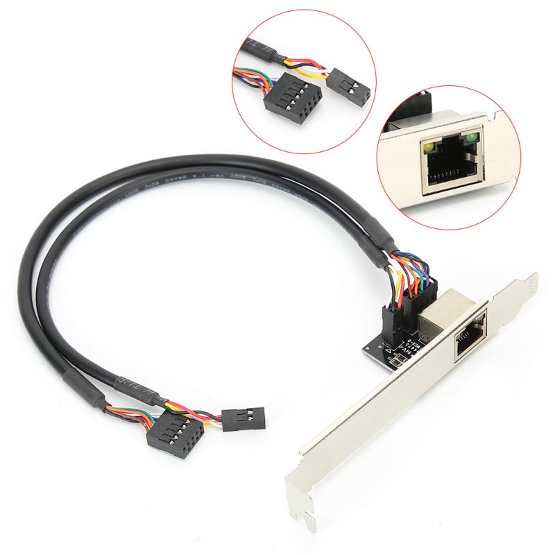 Gigabit Network Card Mini PCI E Interface - High Speed Stable Transmission Free Drive Wired Accessory for Desktop Windows Linux Server Systems - Image 3