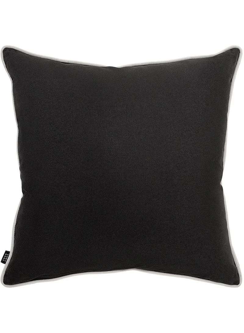 KNOT HOME Cushion Aelia Steele (with filler) Pillow Knot Home Cover Set for Modern Sofa Contemporary Living Room Bedroom and Office Soft Washable