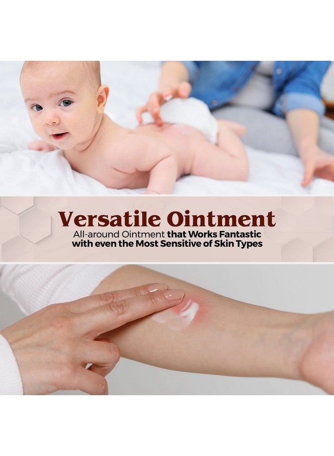 MEDca Vitamin A & D Diaper Rash Ointment- Protectant Cream for Sensitive Baby Skin - Lanolin & Petrolatum Formula, Dry-Cracked Hands/Feet/Face Skin, 1oz Tube, Pack of 6 - Image 4