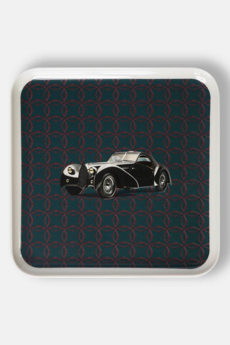 VITELLI DESIGN STUDIO Classic cars 40s 21 cm porcelain plate - Image 1