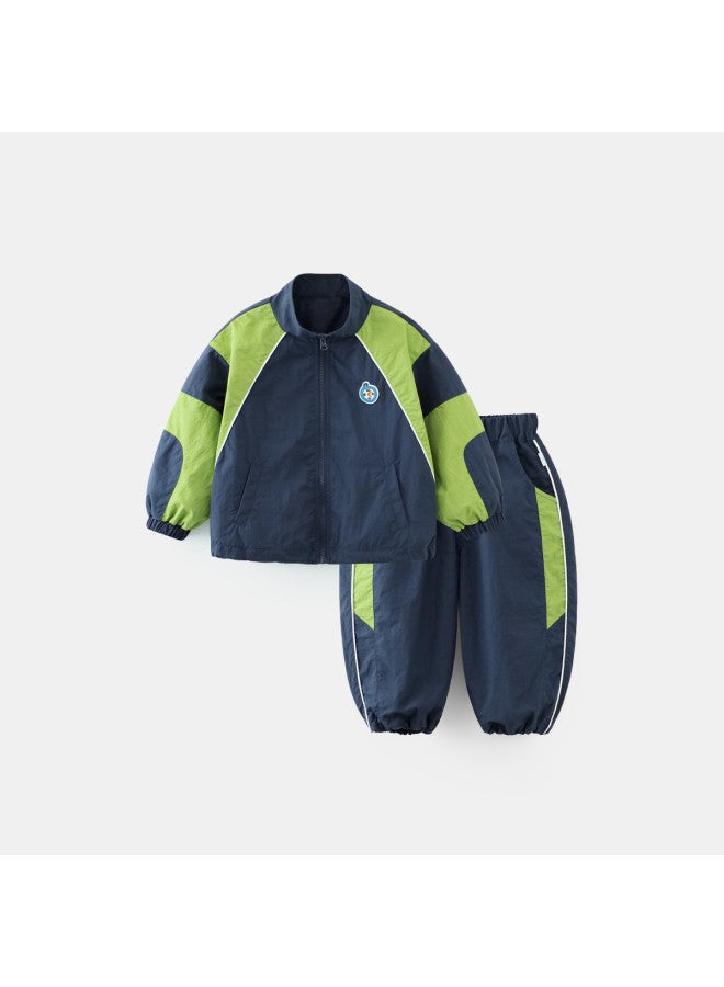 Baby Sportswear Set For Boys And Girls, Spring/autumn 2025 New Style Children's Two-piece Set, Outdoor Casual Set For Girls - Image 5