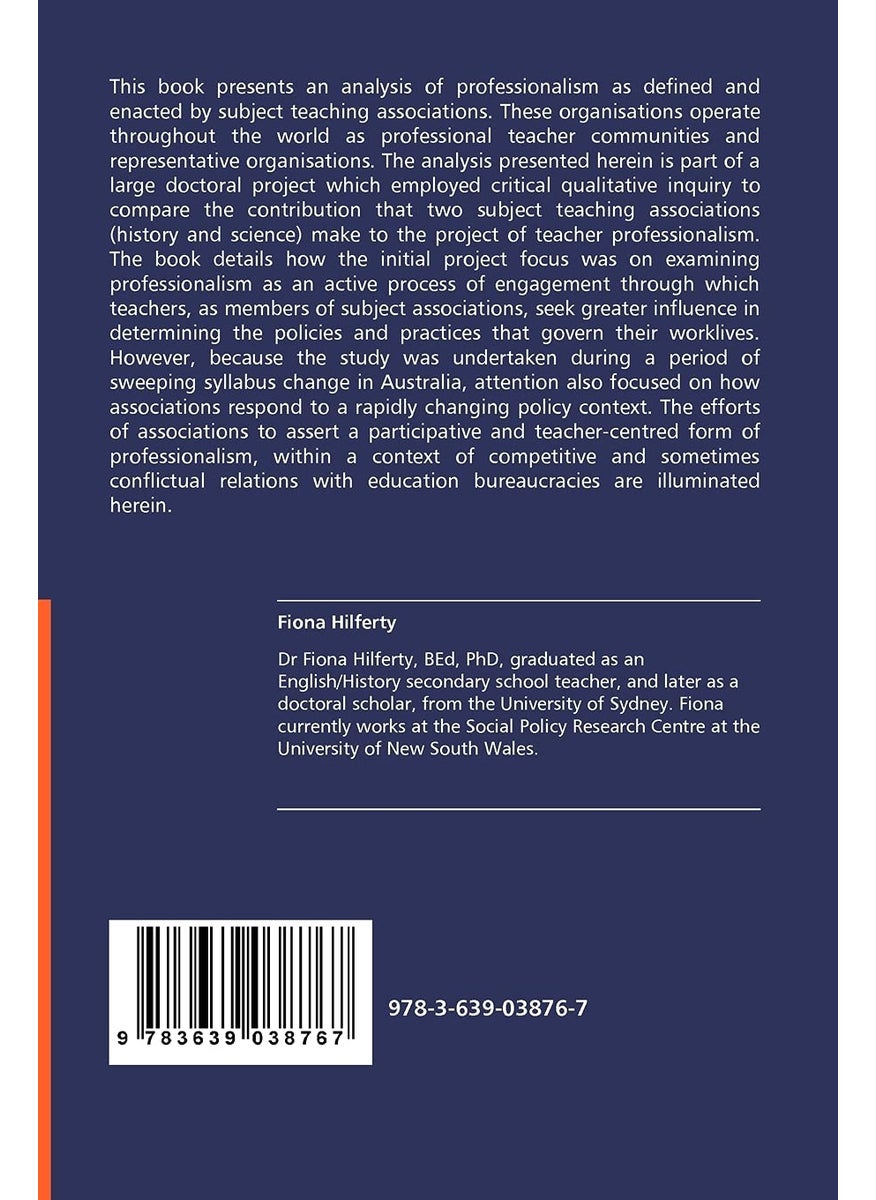 Teacher Professionalism Defined and Enacted - A Comparative Case Study of Two Subject Teaching Associations  - Image 2