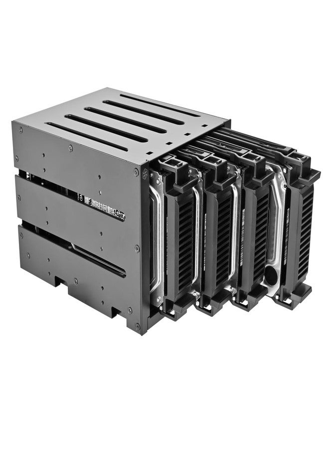 Silverstone Techology FS304-V Three (3) 5.25" Bay to Four (4) 3.5" SAS 12G / SATA 6G Trayless Hot-swap Cage, SST-FS304B-V - Image 4