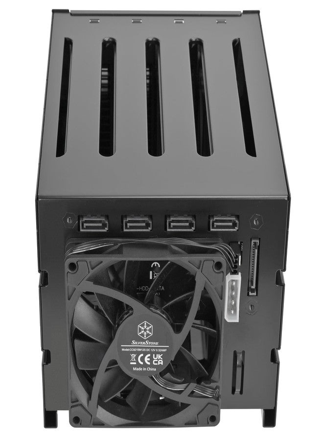 Silverstone Techology FS304-V Three (3) 5.25" Bay to Four (4) 3.5" SAS 12G / SATA 6G Trayless Hot-swap Cage, SST-FS304B-V - Image 2