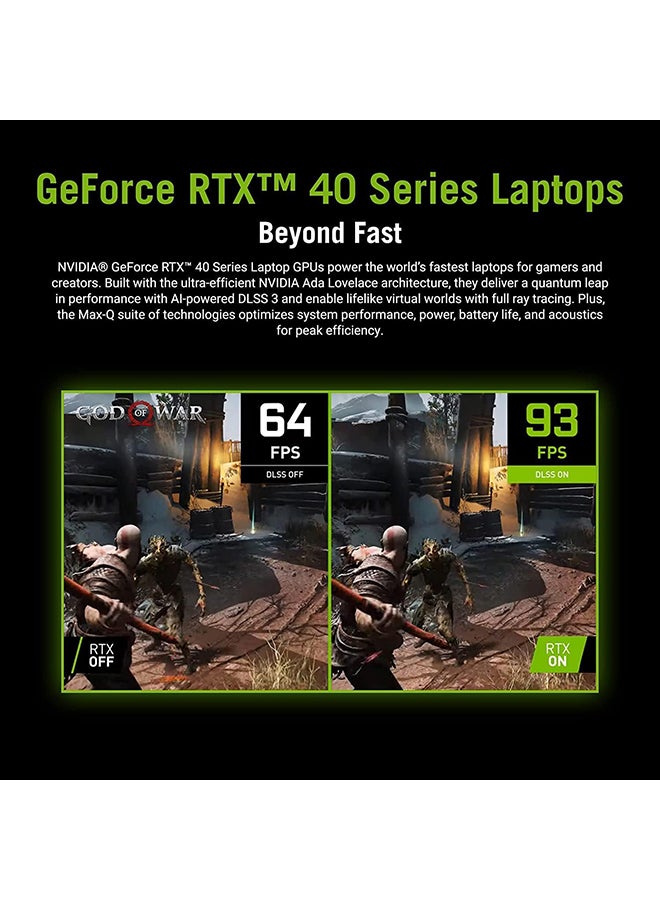 أسوس كمبيوتر محمول للألعاب Rog Strix G16 بشاشة FHD مقاس 16.1 بوصة ومعالج Core i7-13650HX وذاكرة وصول عشوائي سعة 16 جيجابايت ومحرك أقراص SSD سعة 1 تيرابايت وبطاقة رسومات NVIDIA GeForce RTX 4060 سعة 8 جيجابايت ونظام التشغيل Windows 11 مع عروض أسعار مجانية لألعاب النيون - Image 3