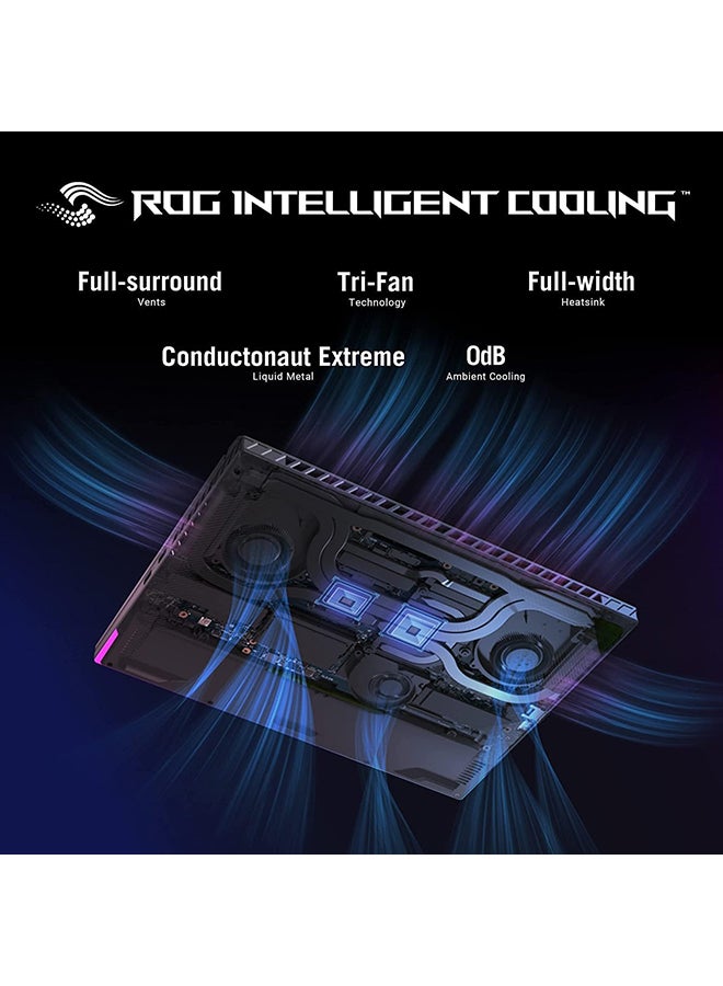 أسوس كمبيوتر محمول للألعاب Rog Strix G16 بشاشة FHD مقاس 16.1 بوصة ومعالج Core i7-13650HX وذاكرة وصول عشوائي سعة 16 جيجابايت ومحرك أقراص SSD سعة 1 تيرابايت وبطاقة رسومات NVIDIA GeForce RTX 4060 سعة 8 جيجابايت ونظام التشغيل Windows 11 مع عروض أسعار مجانية لألعاب النيون - Image 4