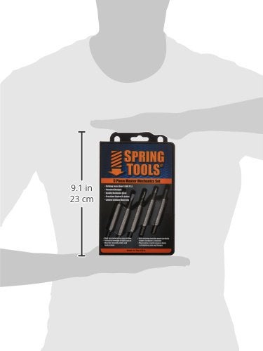 Spring Tools Master Mechanics 5-Piece Metal Working Tool Set - Auto Body Repair Kit - Made in USA - Includes Ping Hammer, HSS Punch, Cold Chisel - Professional Automotive Tools - Image 3