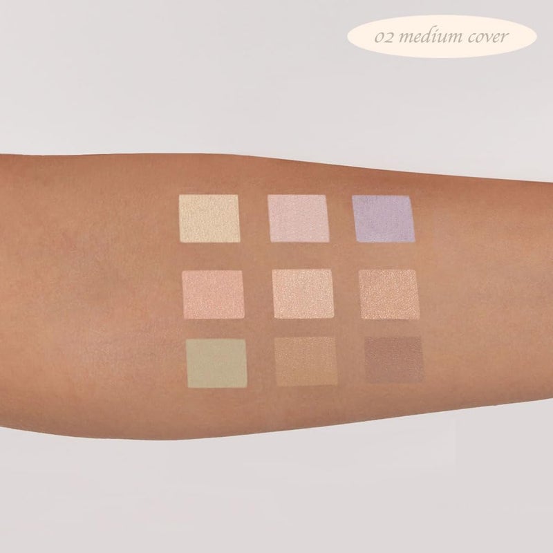 Dasique Pro Concealer Palette (02 Medium Cover) | Color Corrector | Korean Makeup | Vegan - Image 2