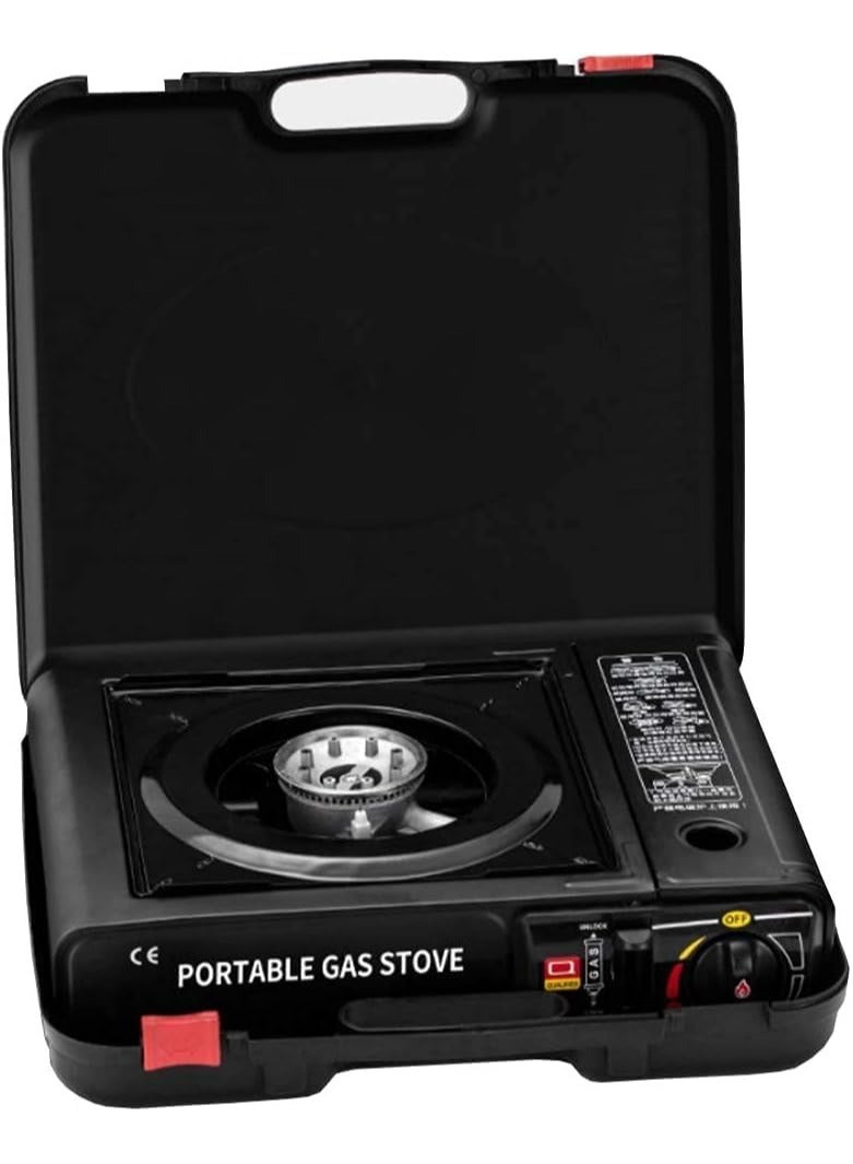 Happy Home Portable Camping Gas Stove for Camping & Durable Iron Construction With Carry Box - Image 2