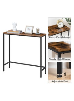 Chulovs Chulovs Narrow Console Table,Small Entryway Table, Thin Sofa Table, Side Table, Display Table, for Hallway, Bedroom, Living Room, Foyer  - Image 4