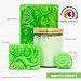 Eye Candy Pigments Premium Green Mica Powder - Sibafu Green (50gr) - for Epoxy, Resin, Soap, Paint, Woodworking, Acrylic Pouring, Bath Bombs, Fishing Lures - DIY Arts and Crafts Additive - Image 3