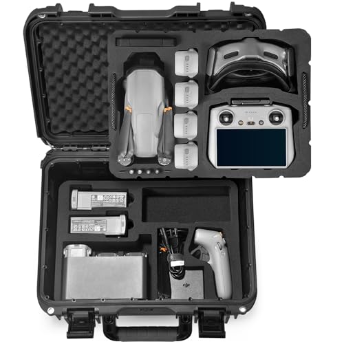 ليكوفي Lekufee Waterproof Hard Case For Dji Air 3s