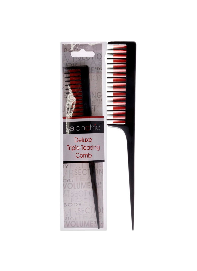 Salonchic SalonChic Deluxe Triple Teasing Comb Comb Unisex 1 Pc 