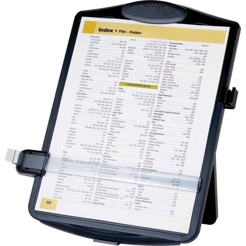 Business Source Easel Document Holder, Black, 1 Unit - Image 1