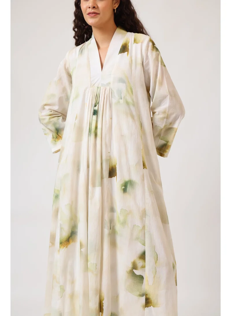 Noor Verdant Muse Panel Dress