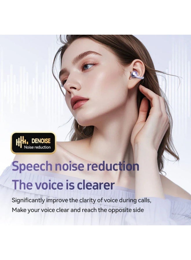 Oteeto Dual Device Connection Wireless Earphone OT14 Bluetooth Earbuds with Dual Pairing HD Stereo Sound Noise Reduction Mic Touch Control Long Battery Life Comfortable In Ear Wireless Headphones - Image 2