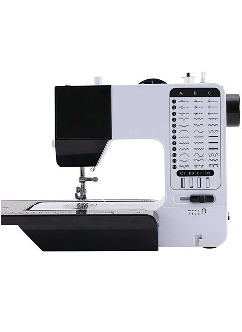 Electric Sewing Machine, Home Portable Sewing Machine Double Speed and Double thread, Mini Sewing Machine with 38 Stitches Patterns