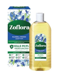 Zoflora Multi-Purpose Concentrated Disinfectant Bluebell Woods 500ml  - Image 1