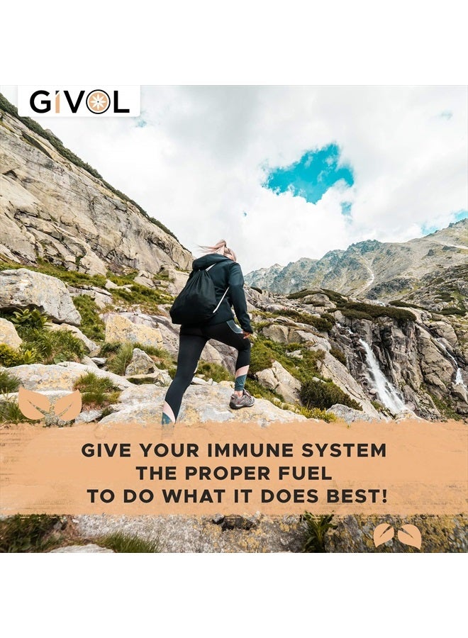 GIVOL , Organic Raw Vitamin C Mist (L-Ascorbic Acid) Extra Strength-Liquid Extract for Kids & Adults - Immune Boost - Vegan- Easy Absorption - Orange/Strawberry Flavor- Non-GMO - 2 oz - Image 5