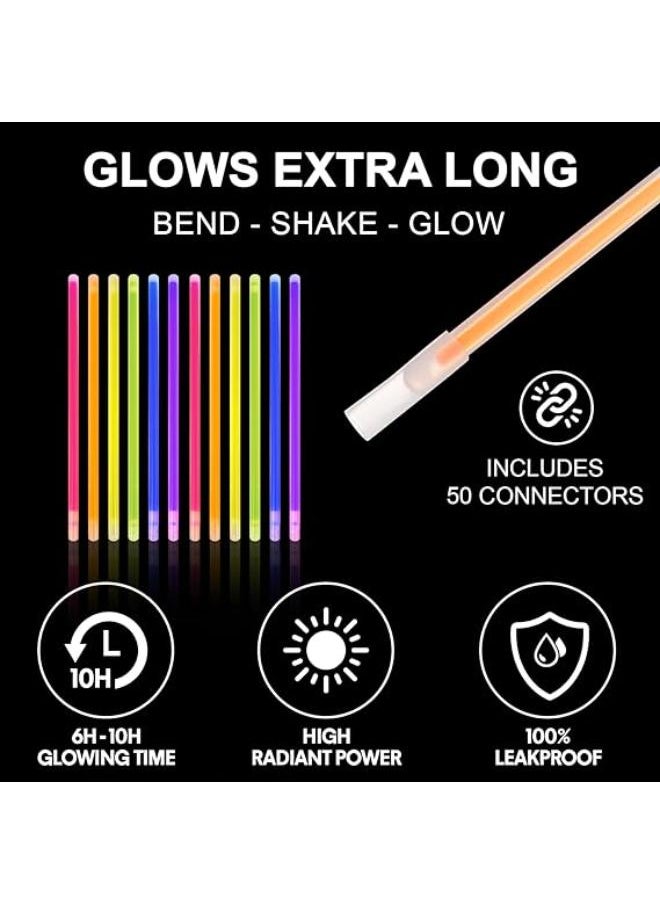 Generic - Carehabi Set of 50 Glow Sticks for Parties - Image 1