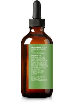 Cliganic Organic Castor Oil 100% Pure (2oz with Eyelash Kit) For Eyelashes Eyebrows Hair & Skin  - Image 4