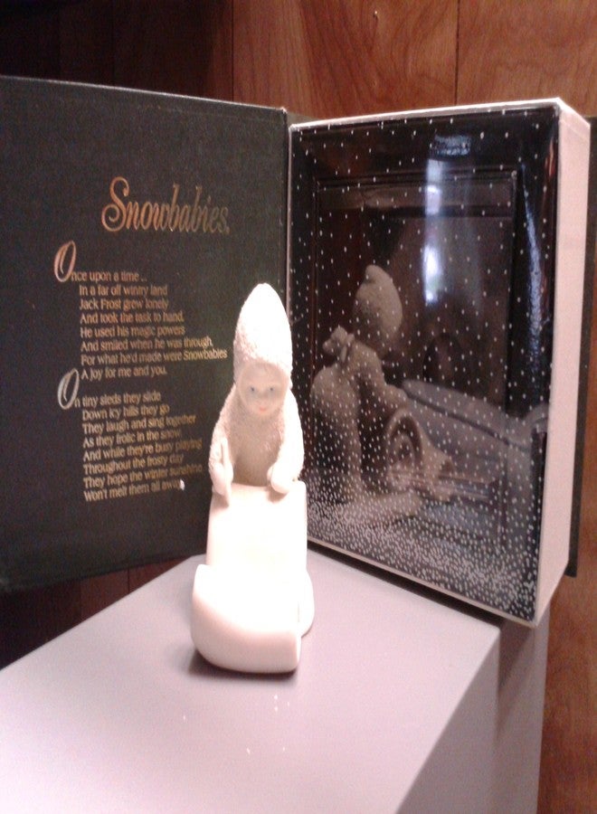 Department 56 Snowbabies "To My Friend" Retired