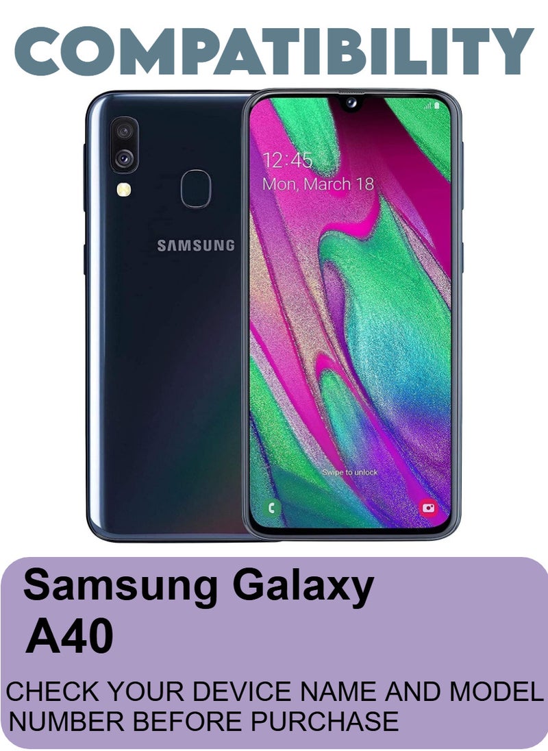 RAYON Tempered Glass Screen Protector 5D Designed For Samsung Galaxy A40 Full Screen Coverage And Bubble Free - Image 2