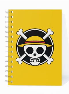 LIT One Piece Notebook One Piece Spiral Notebook Manga Fan Gift Spiral Notebook Wan Pisu Logo Design  - Image 2