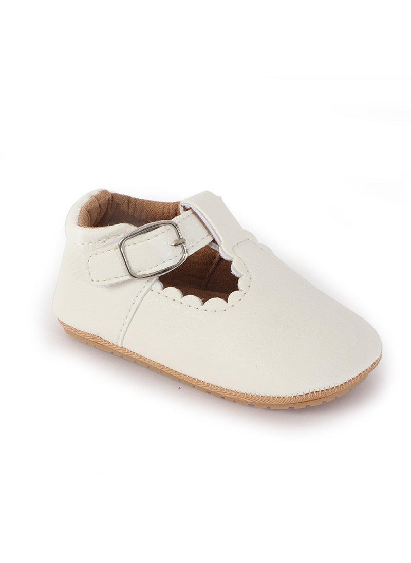 Generic - Spring Autumn 0-1 Year Baby Walking Shoes White - Image 1