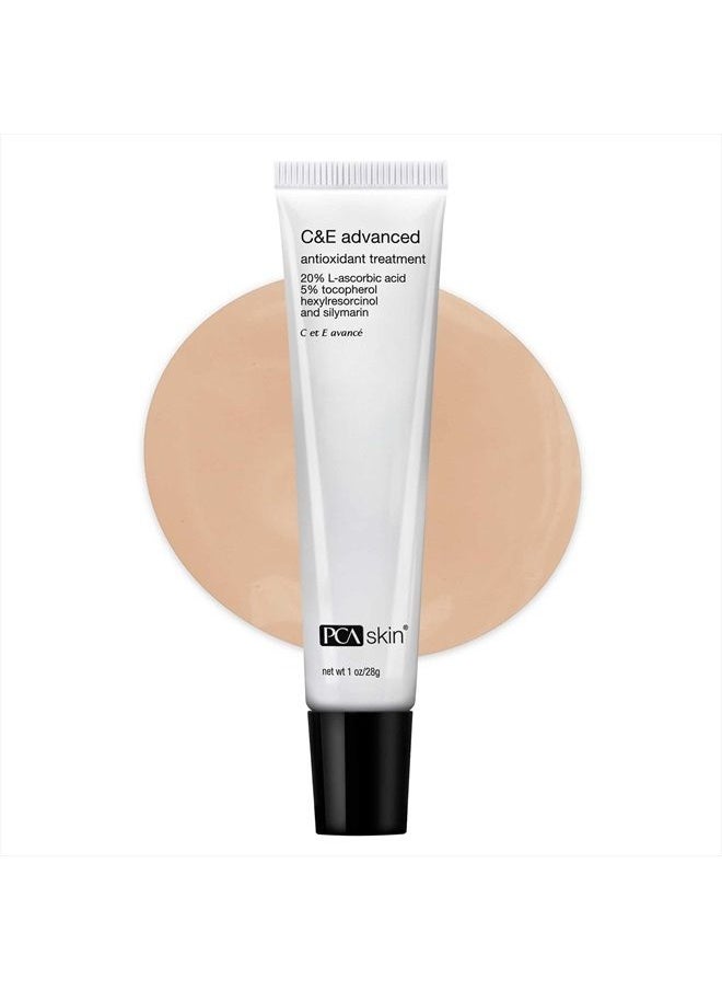 PCA SKIN Vitamin C & E Advanced Antioxidant Brightening Treatment - Anti Aging Hydrating Face Serum for Dark Spots, Fine Lines & Wrinkles (1 oz)  - Image 1
