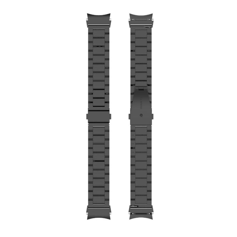 Gold Stainless Steel Link Smartwatch Band Compatible with Samsung Galaxy Watch 4 with Adjustable Fit Replacement Strap for Daily Wear - JOVA - Image 4
