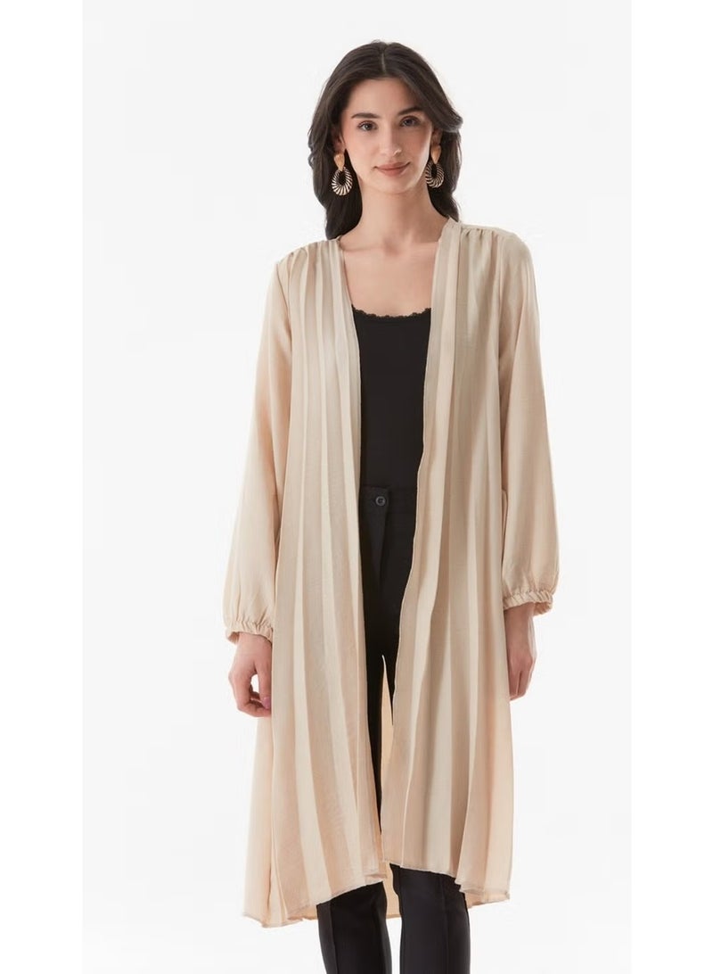 FullaModa Shawl Collar Belted Cardigan - Image 1