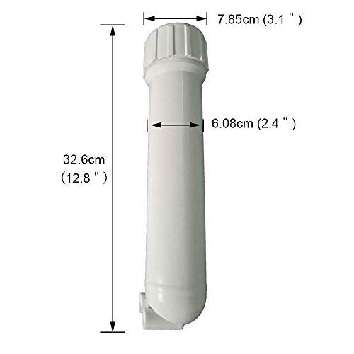 HUINING RO Membrane Housing for Residential Reverse Osmosis Membrane Water Filter Cartrige Replacement for Home Drinking Water Filtration System Household - Image 3