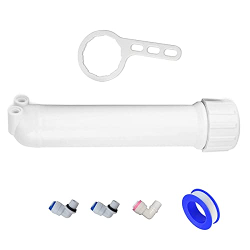 HUINING RO Membrane Housing for Residential Reverse Osmosis Membrane Water Filter Cartrige Replacement for Home Drinking Water Filtration System Household - Image 1