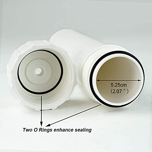 HUINING RO Membrane Housing for Residential Reverse Osmosis Membrane Water Filter Cartrige Replacement for Home Drinking Water Filtration System Household - Image 2