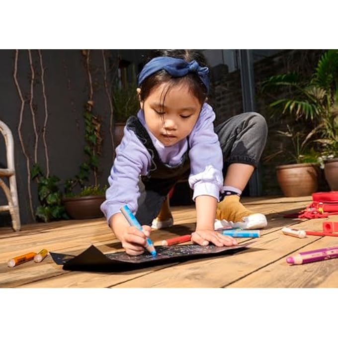 STABILO MULTI-TALENTED PENCIL - WOODY 3 IN 1 - PACK OF 5 - VIOLET - Image 5