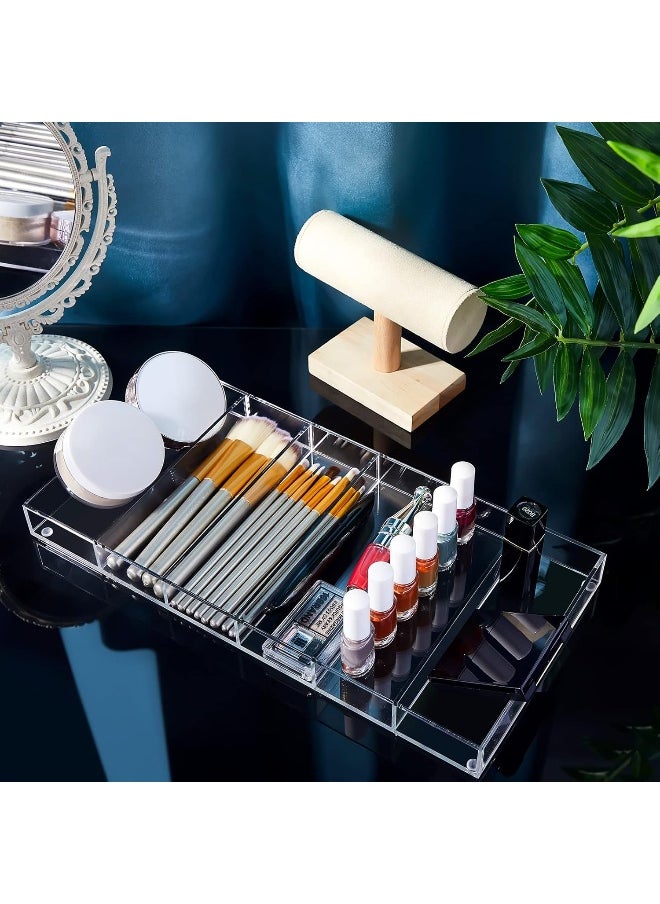 Generic Marsui Acrylic Sunglass Organizer, 6 Slot Eye Glasses Storage Display Case Stackable Eyewear Drawer Organizer Tray  - Image 5
