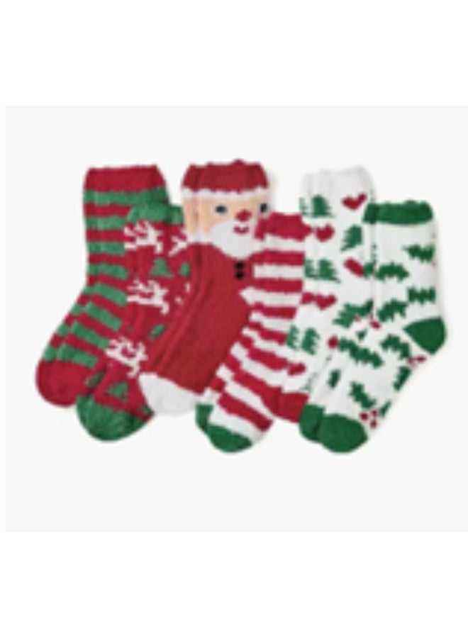إسكدنيا جوارب عيد الميلاد المرجان الصوف جوارب دافئة سميكة لحفلة عيد الميلاد الشتوية لصالح الإمدادات